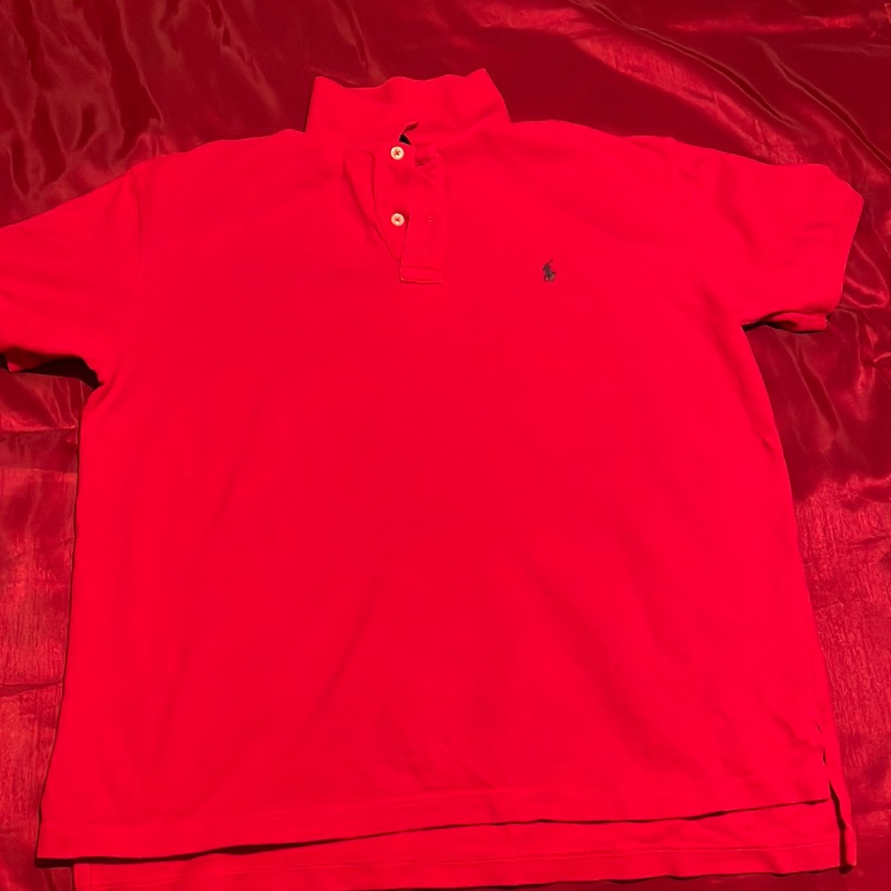 Red Ralph Lauren Polo